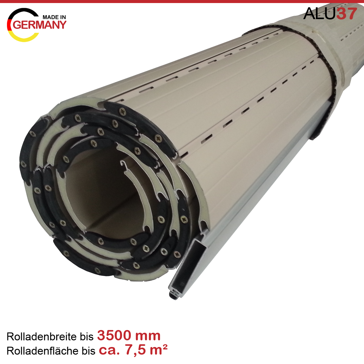 Rollladen Behang ALU 37 mm | Profil MA37