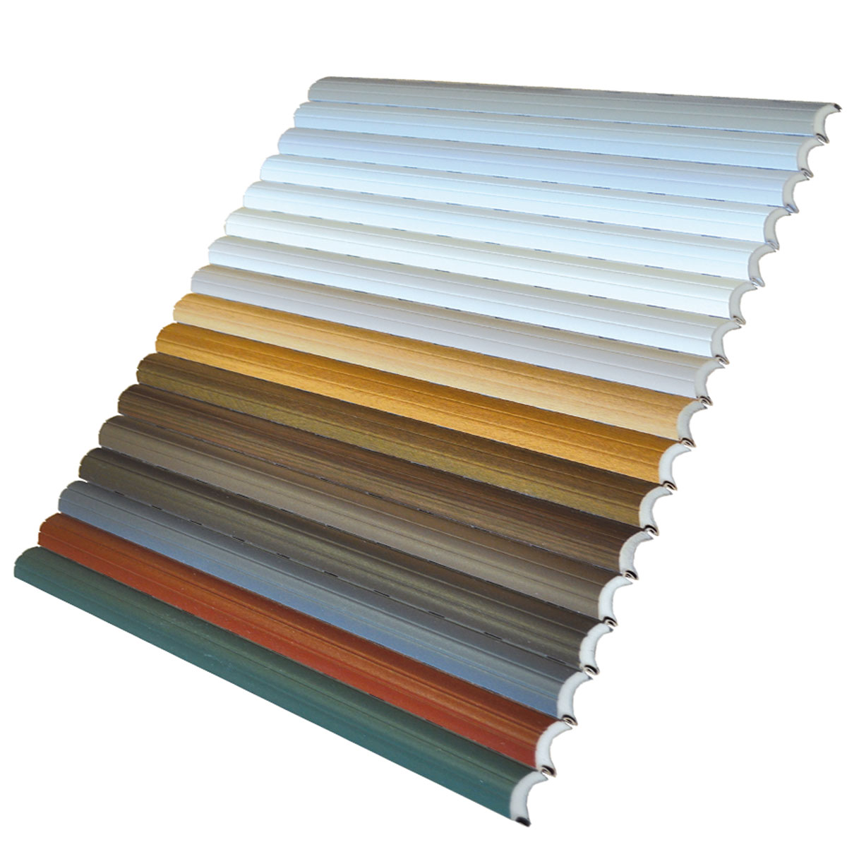 Farbmuster für Rollladen AA55 PVC